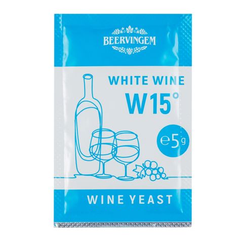 1. Винные дрожжи White Wine W14 (Beervingem), 5 г